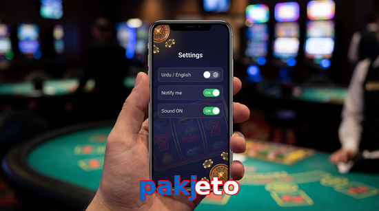 Game list for Pakjeto app section