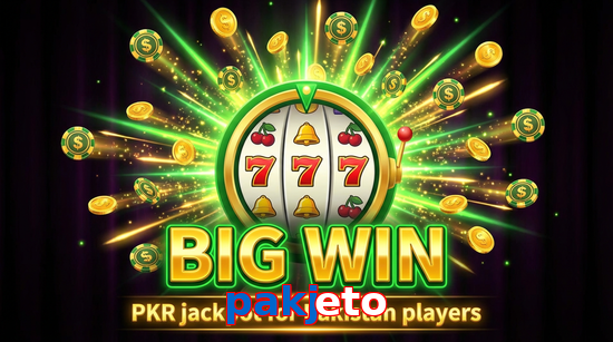 Big win animation on Pakjeto slot game